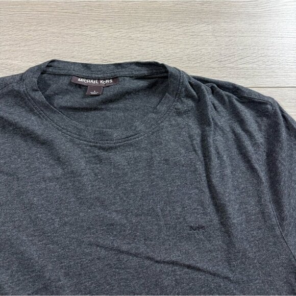 Michael Kors Men's Charcoal Gray T-Shirt - Picture 4 of 8
